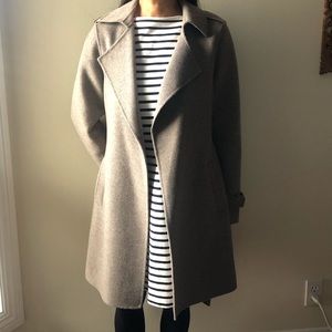 BR Wool Trench Coat